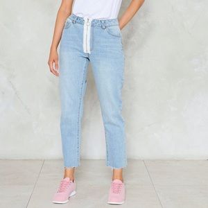 Nasty Gal Daisy Street Zipper Jeans XS